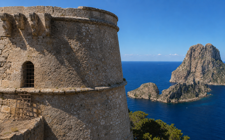 Rutas de las torres de defensa en Ibiza: historia, mar y miradores
