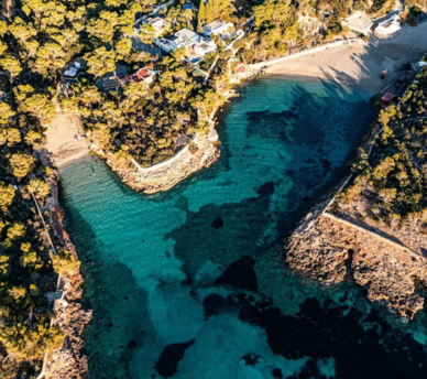 Cala Gracioneta, cala pequeña y recogida junto a San Antonio, Ibiza | hostal boutique en San Antonio Ibiza