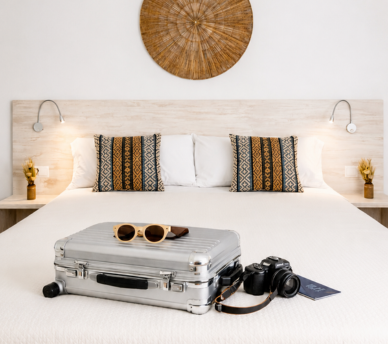 Habitación de Hostal Rosell Boutique en San Antonio Ibiza